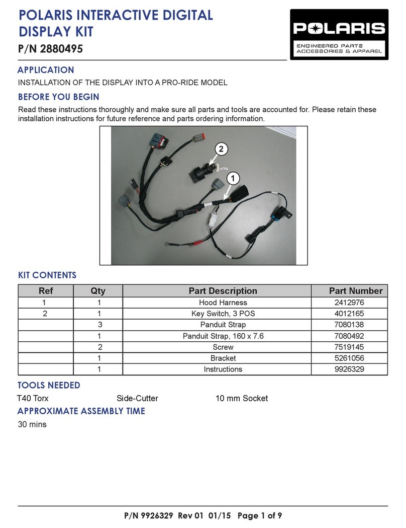 Polaris 2880495 User manual