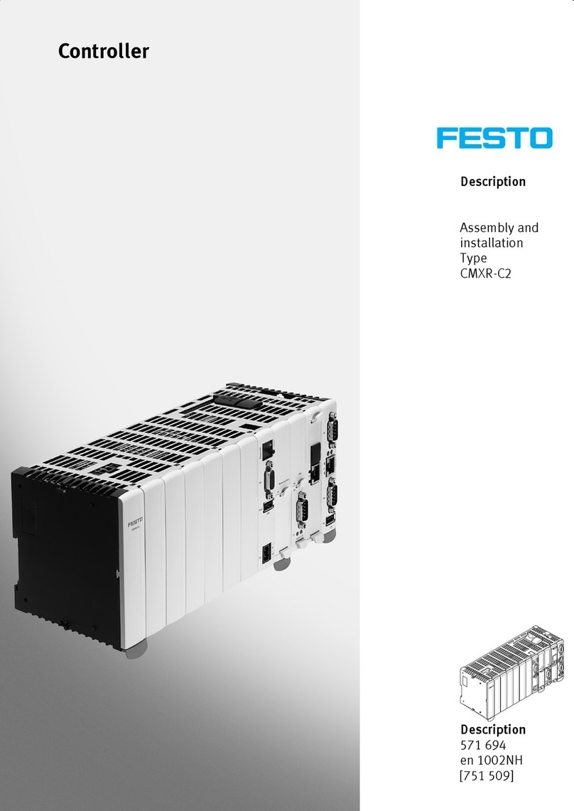 Festo CMXR-C2 Instruction Manual