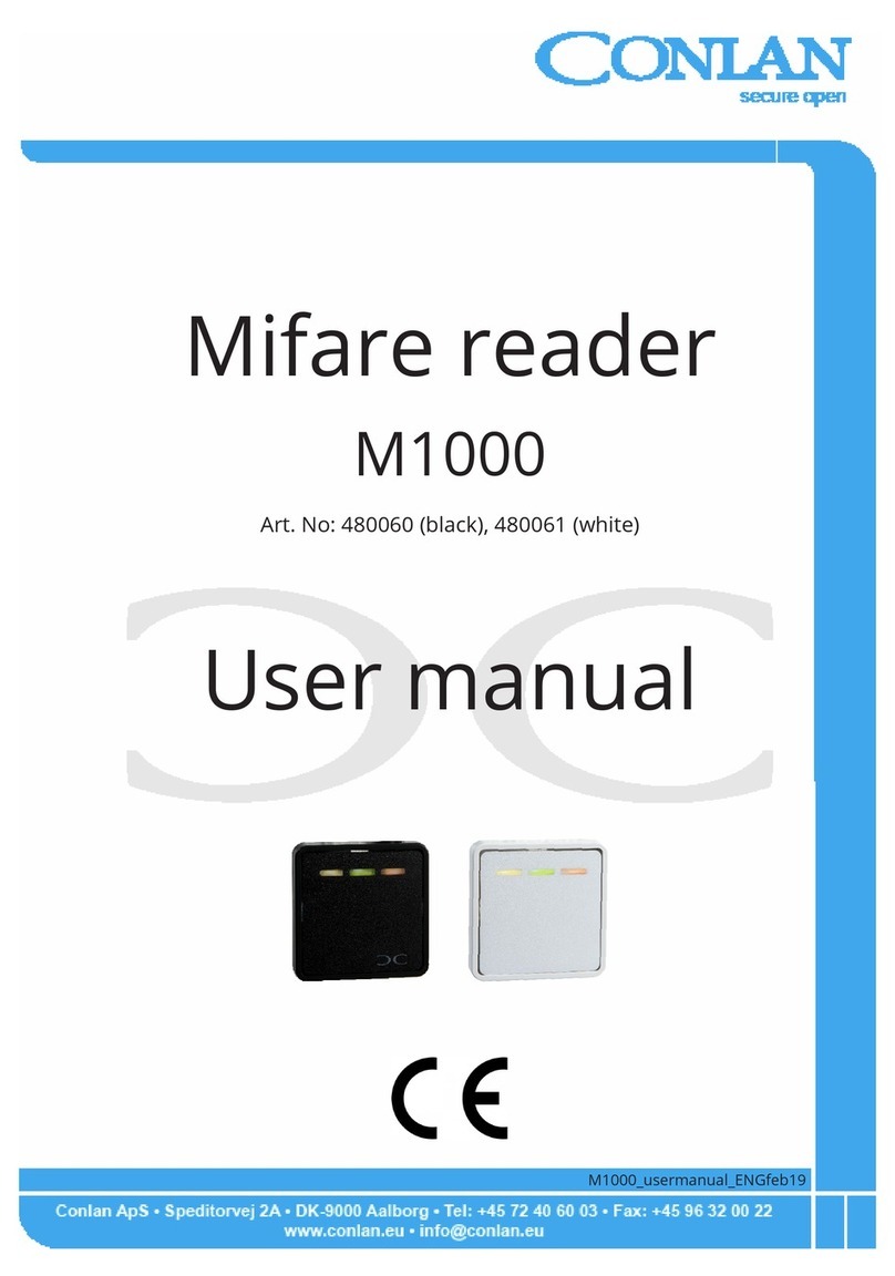 Conlan M1000 user manual
