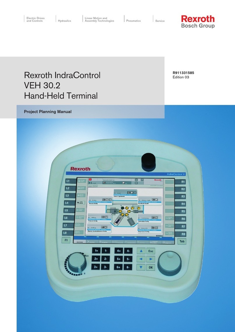Bosch REXROTH IndraControl VEH 30.2 Technical manual