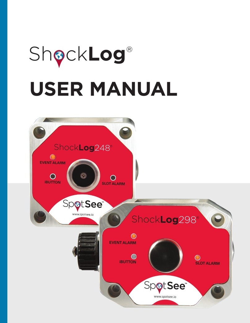 Spotsee ShockLog Series User manual