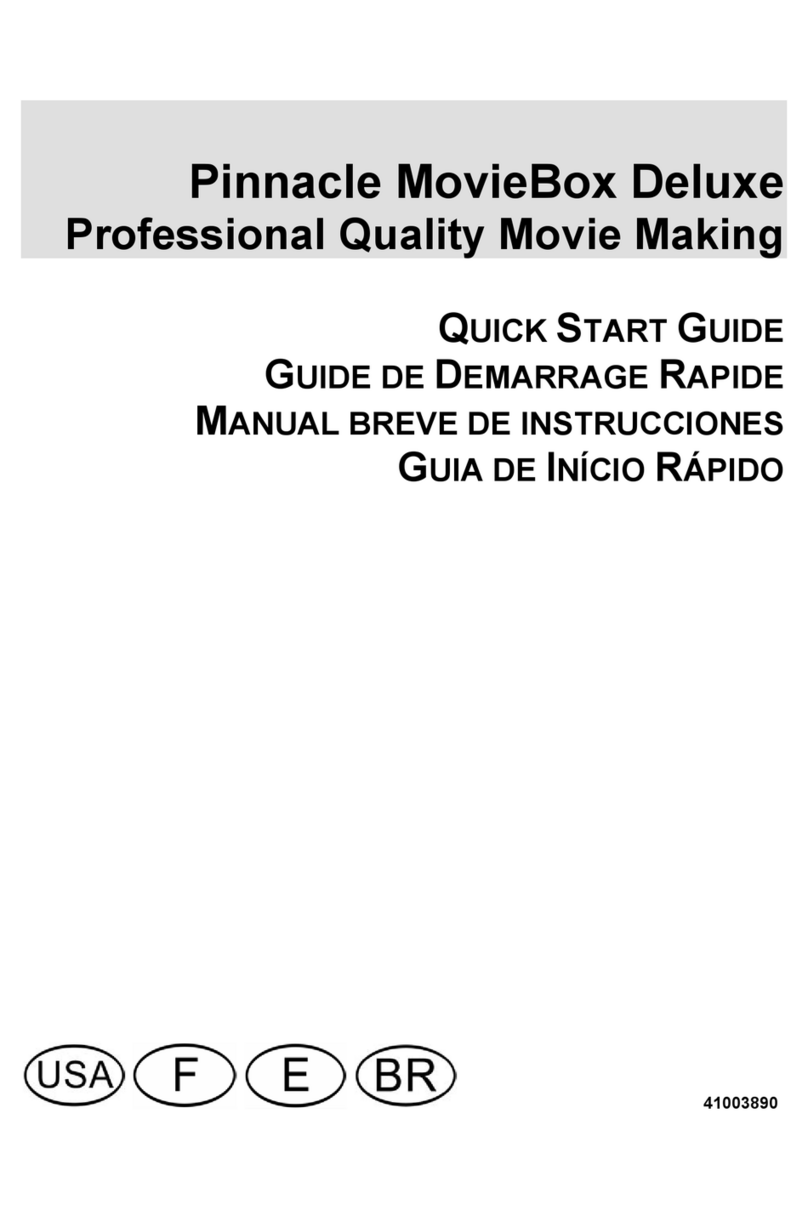 Pinnacle Systems MovieBox Deluxe quick start guide Pinnacle Systems MovieBox Deluxe quick start guide