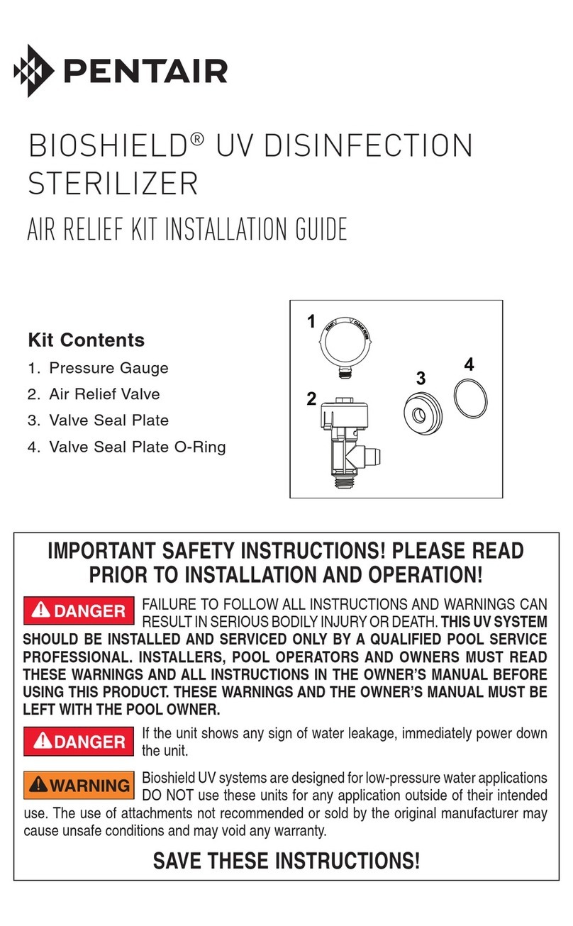 Pentair BIOSHIELD installation guide