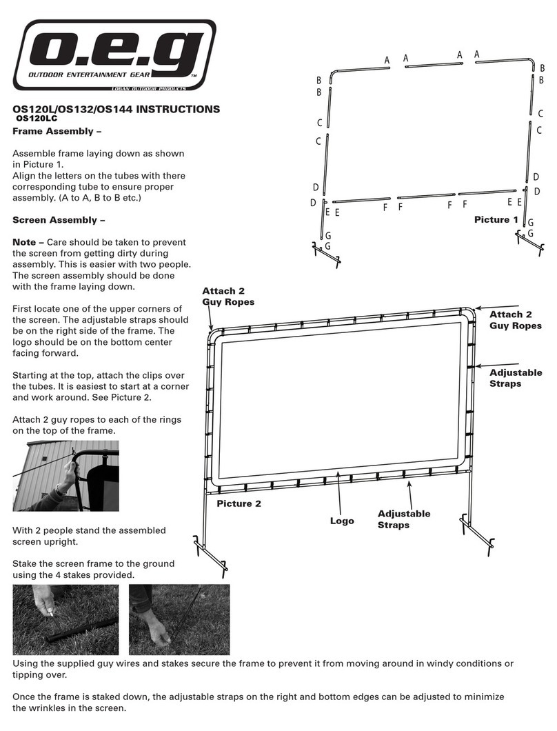 O.E.G OS120L User manual