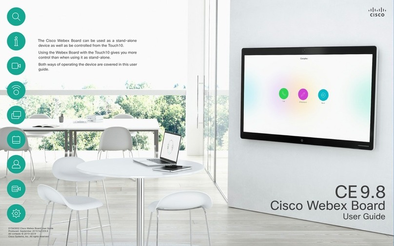 Cisco Webex Board CE9.8 user guide