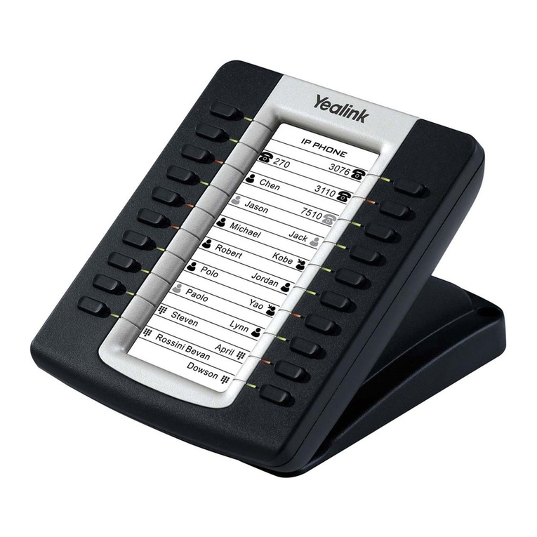 Yealink EXP39 User manual