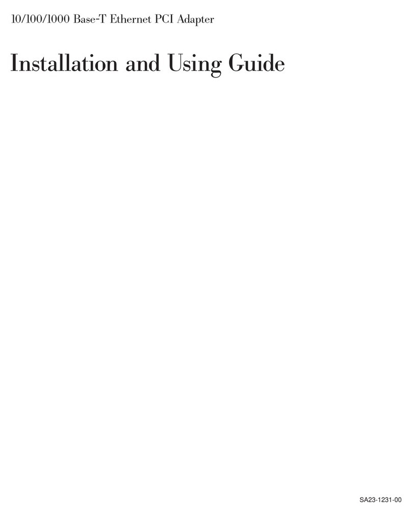 IBM 10/100/1000 Base-T Ethernet PCI Guide
