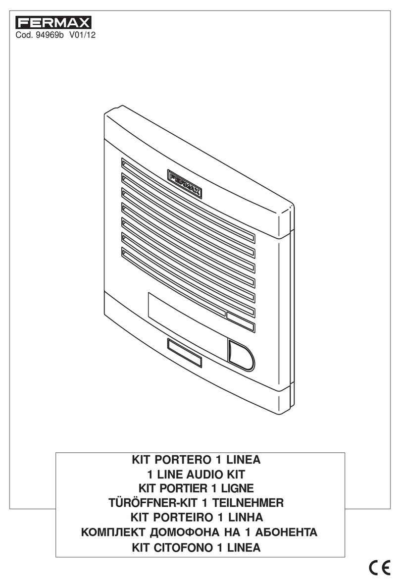 Fermax 6870 User manual