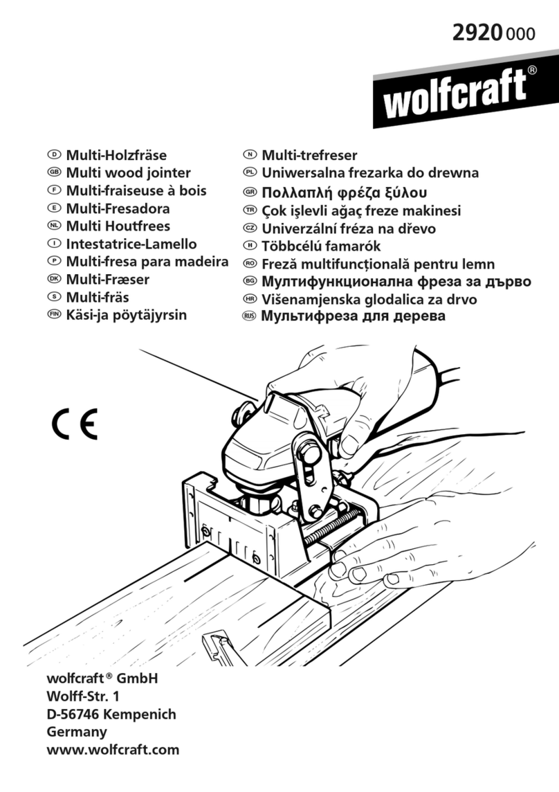 Wolfcraft 2920 User manual