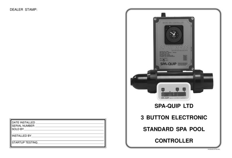 Spa-Quip Intuitive Series manual