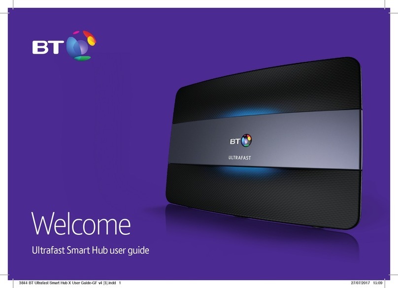 BT Ultrafast Smart Hub User manual