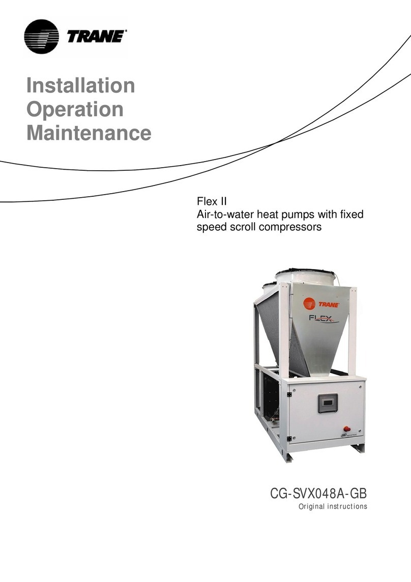 Trane Flex II User manual