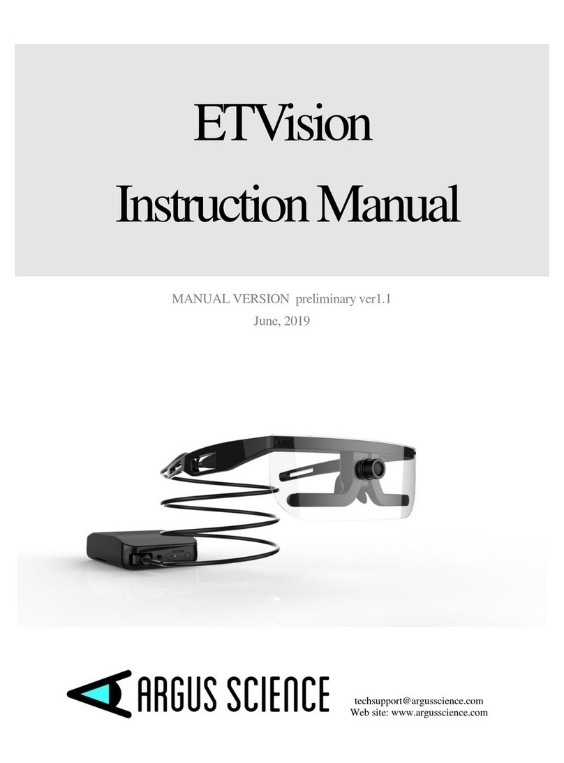 Argus Science ETVision instruction manual