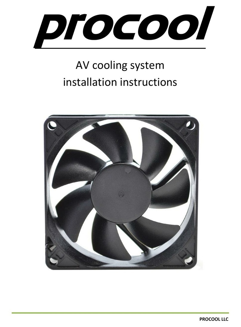 Procool AV Series User manual