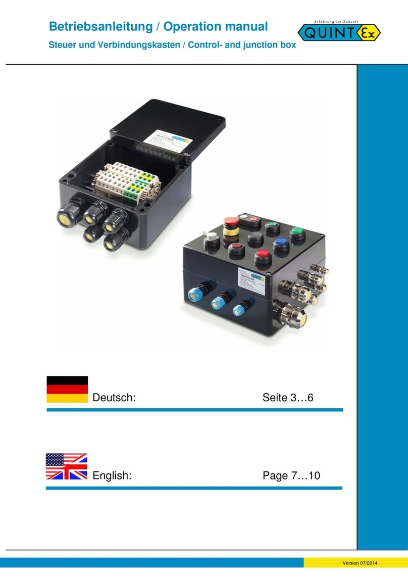 Quintex QV Series Operation manual
