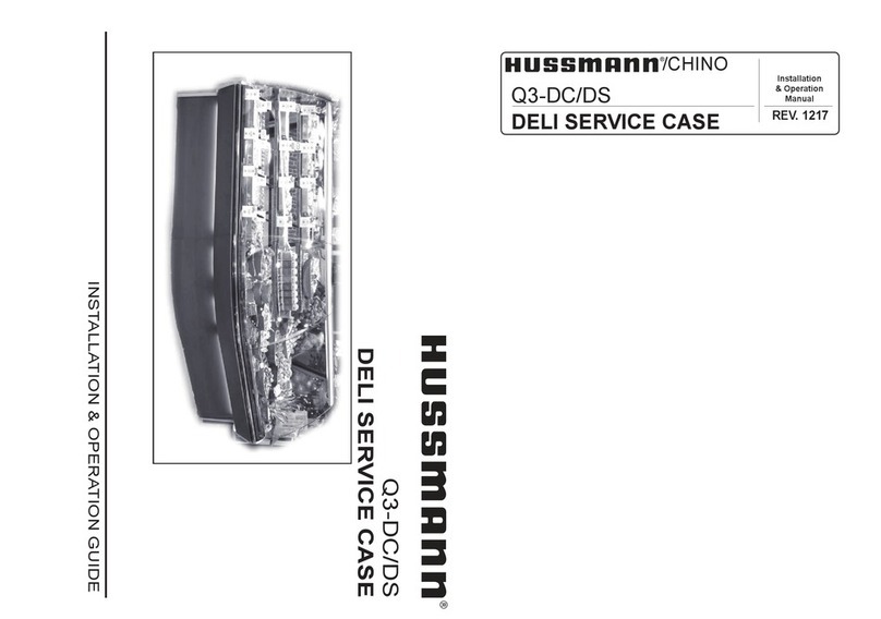 Hussmann Chino Q3-DC Installation & operation manual