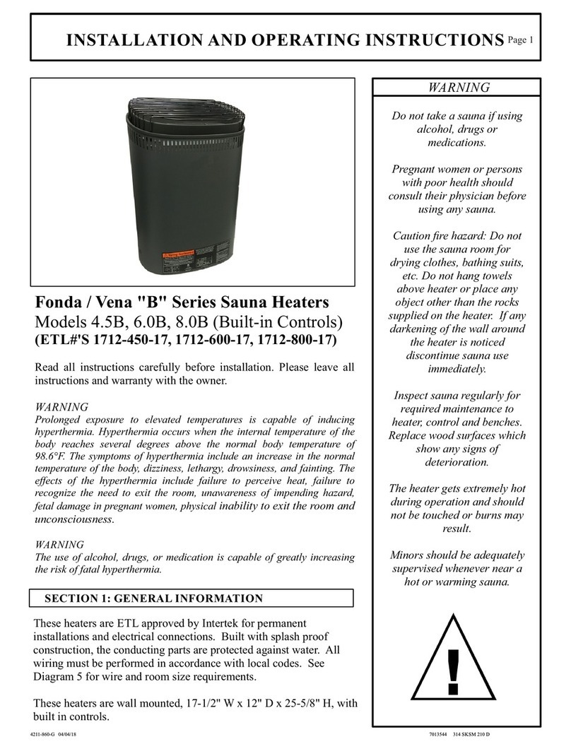 TyloHelo Fonda B Series User manual