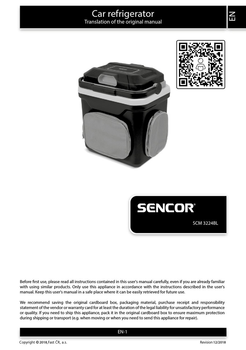 Sencor SCM 3224BL Translation of the original manual