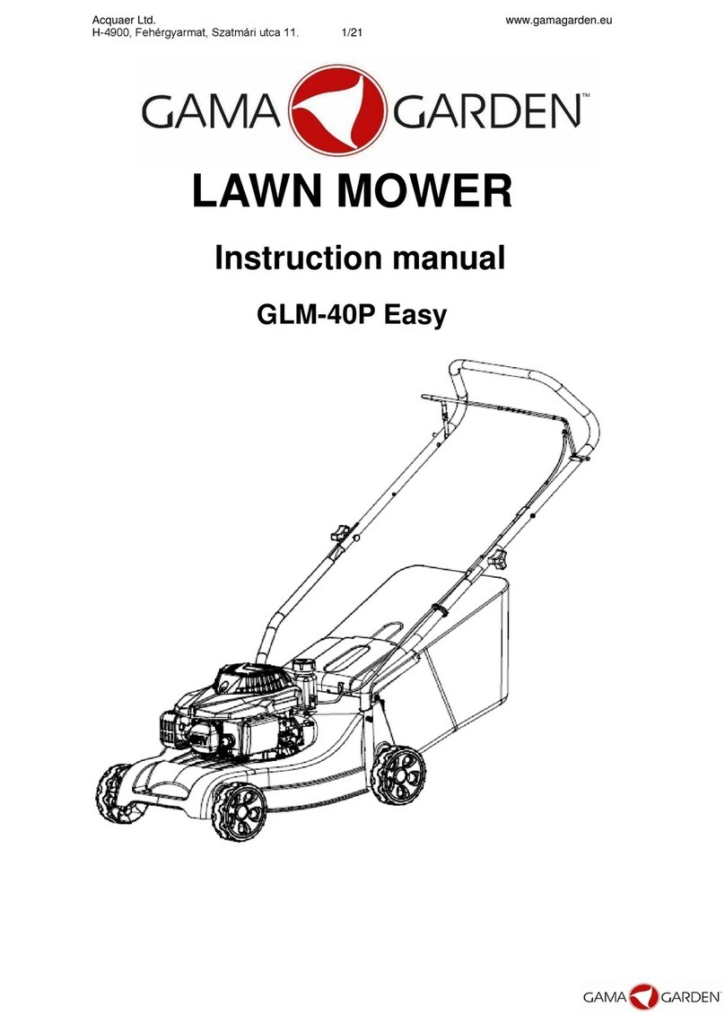 Gama Garden GLM-40P Easy User manual