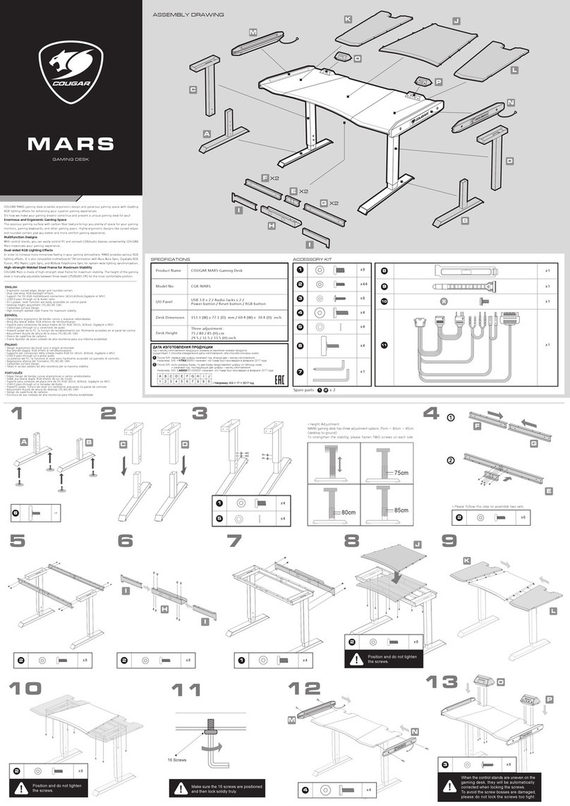 COUGAR MARS Assembly Drawing