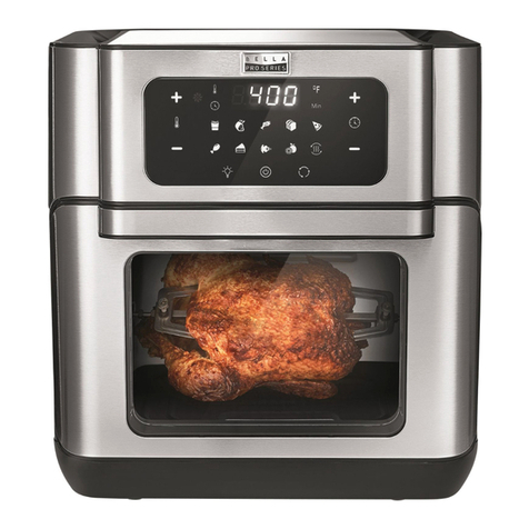 Bella Pro 10.5QT instruction manual
