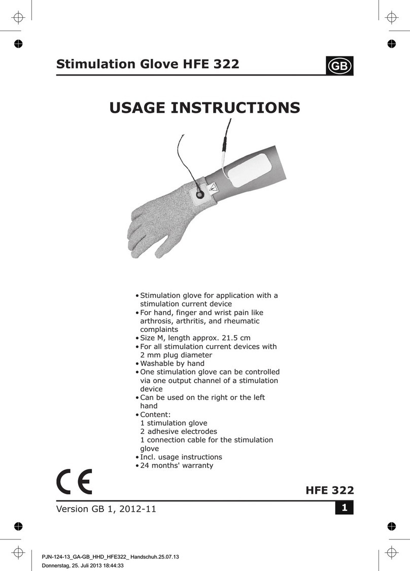Dittmann HFE 322 Usage instructions