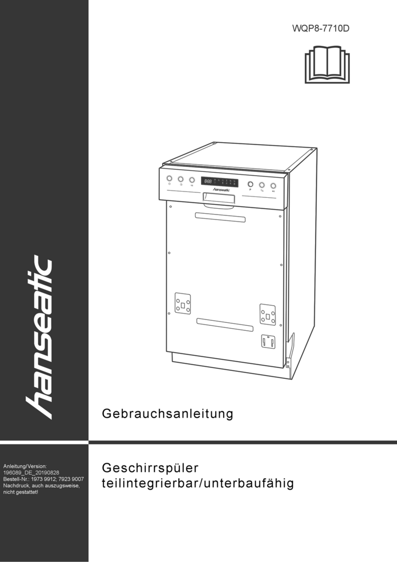 Hanseatic WQP8-7710D User manual
