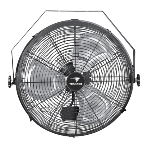 Tornado HI-FAN-18HVWM-1P User manual