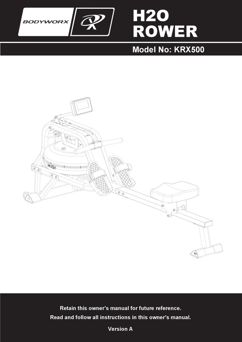 Bodyworx KRX500 User manual Bodyworx KRX500 User manual