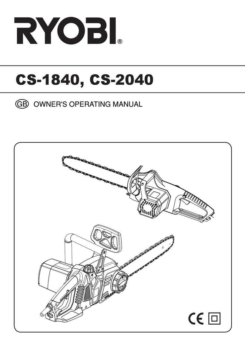 Ryobi CS-1840 Operation manual