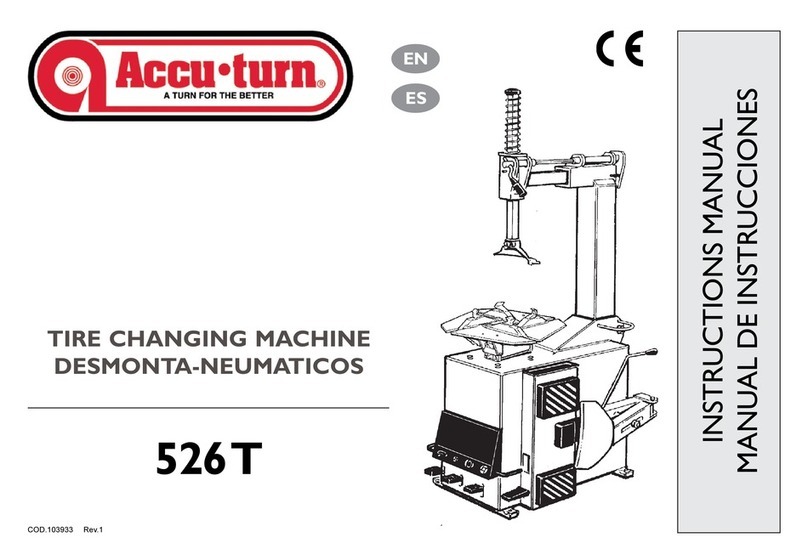 Accu-Turn 526T instruction manual