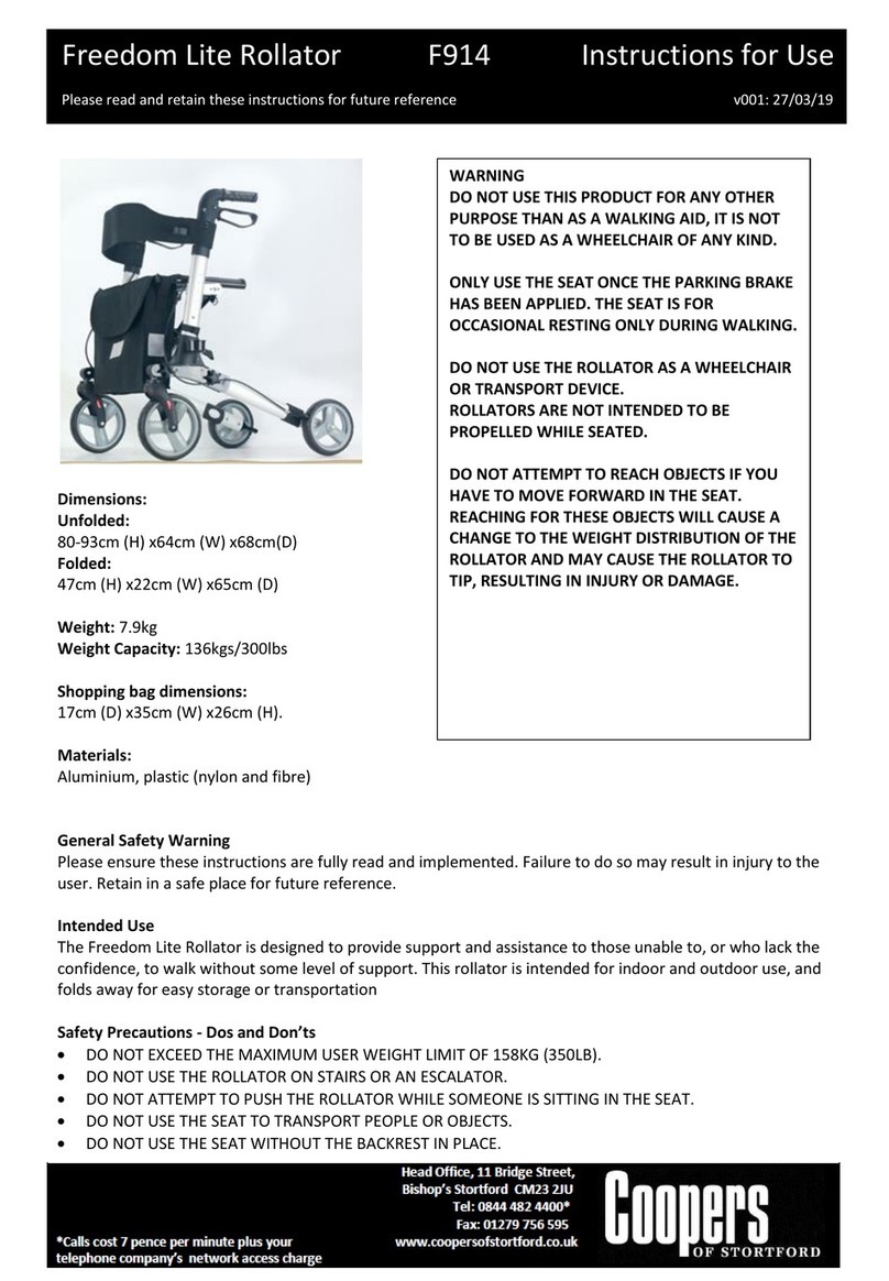Coopers F914 User manual
