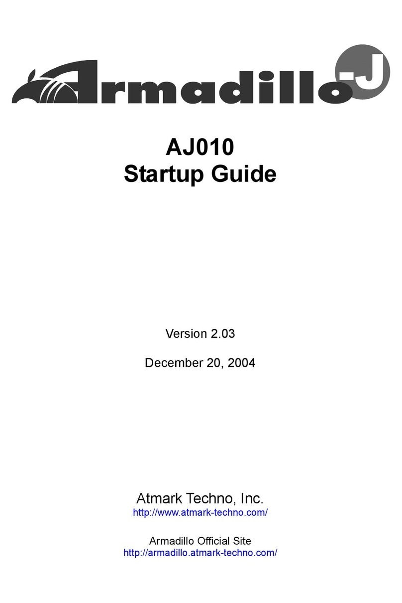 Atmark Techno Armadillo-J Startup guide