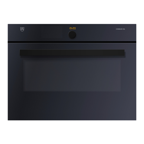 V-ZUG EasyCook Combair XSL User manual
