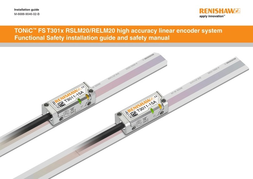 Renishaw TONiC FS T301 Series Functional safety guide