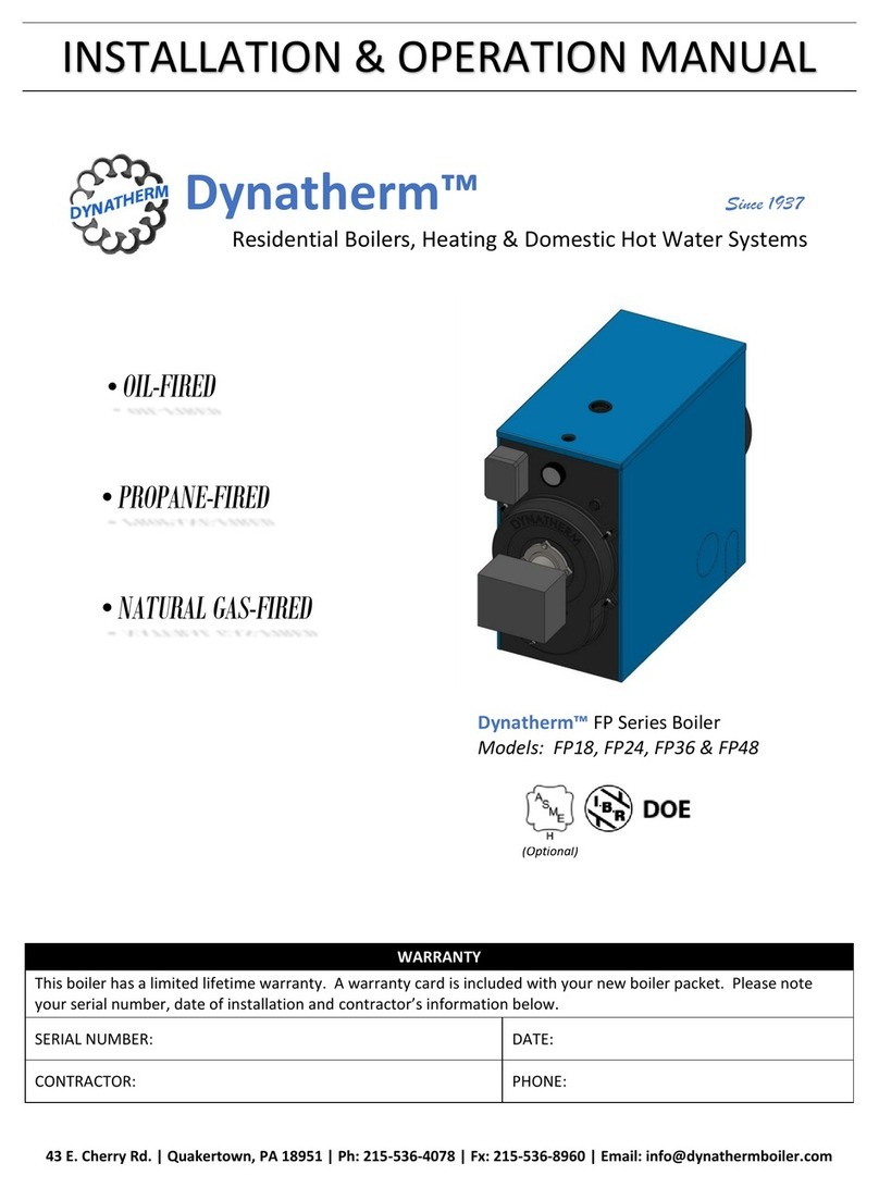 dynatherm FP Series Installation & operation manual dynatherm FP Series Installation & operation manual