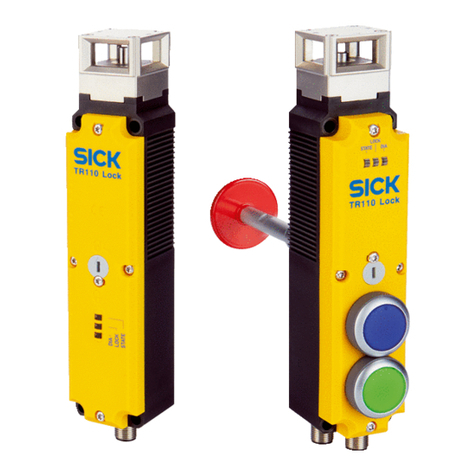 SICK TR110 Lock operating instructions