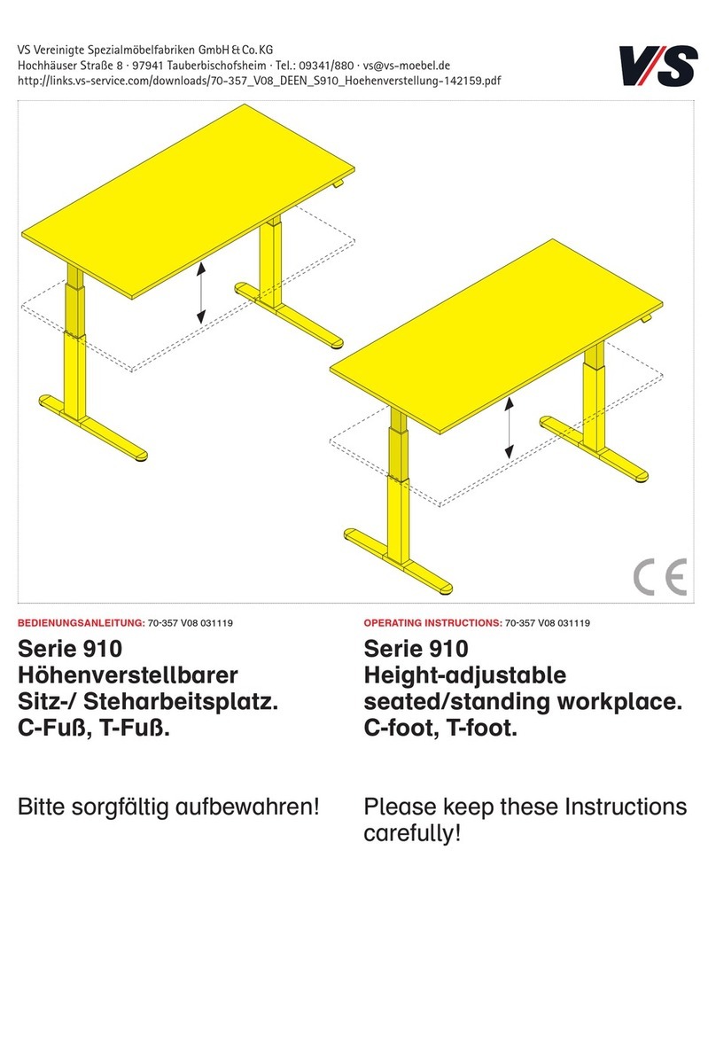 VS 910 Series operating instructions