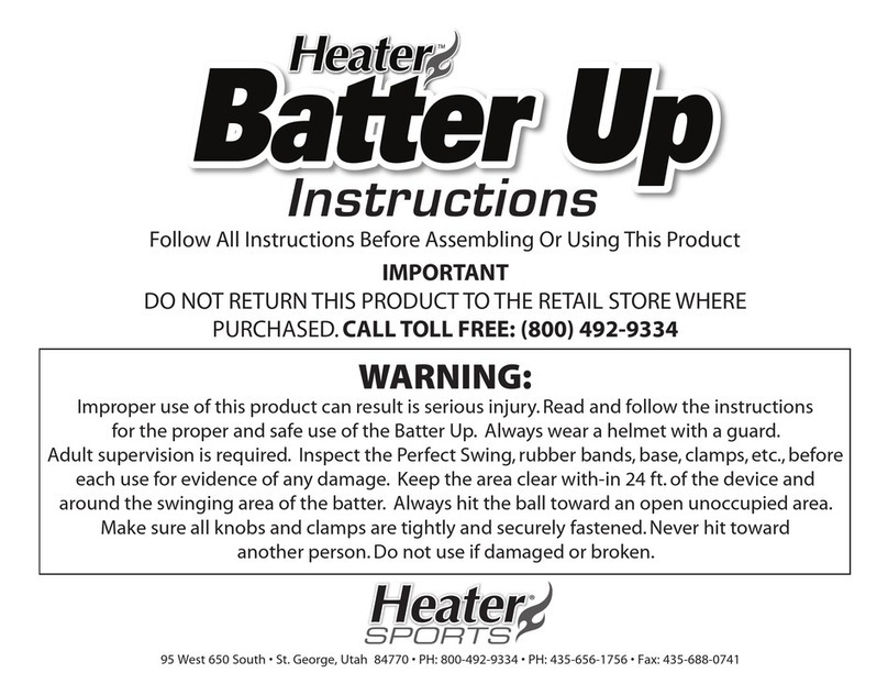 Heater Sports Batter Up instructions