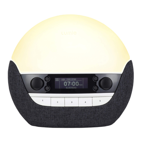 Lumie Bodyclock Luxe 750DAB User manual