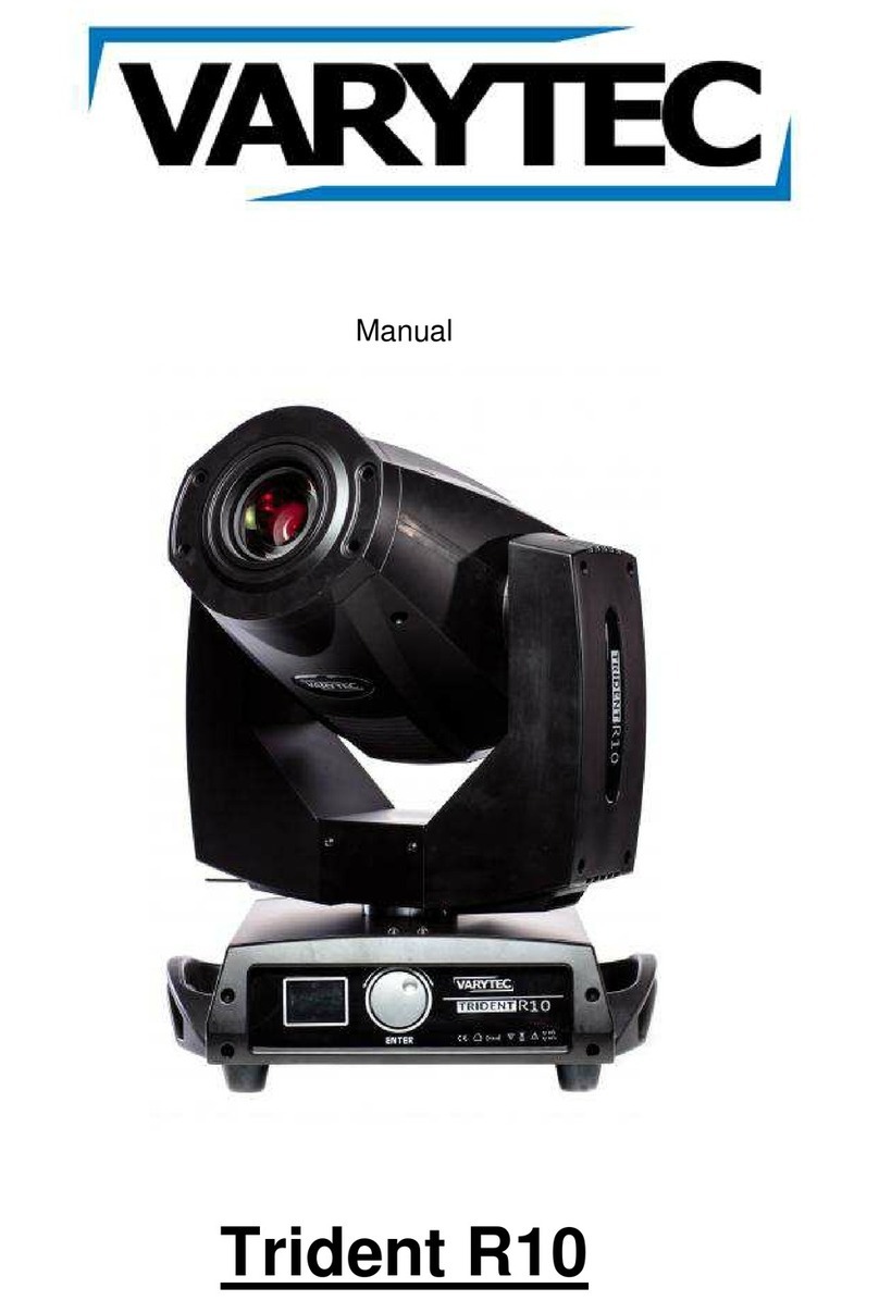 Varytec Trident R10 User manual Varytec Trident R10 User manual