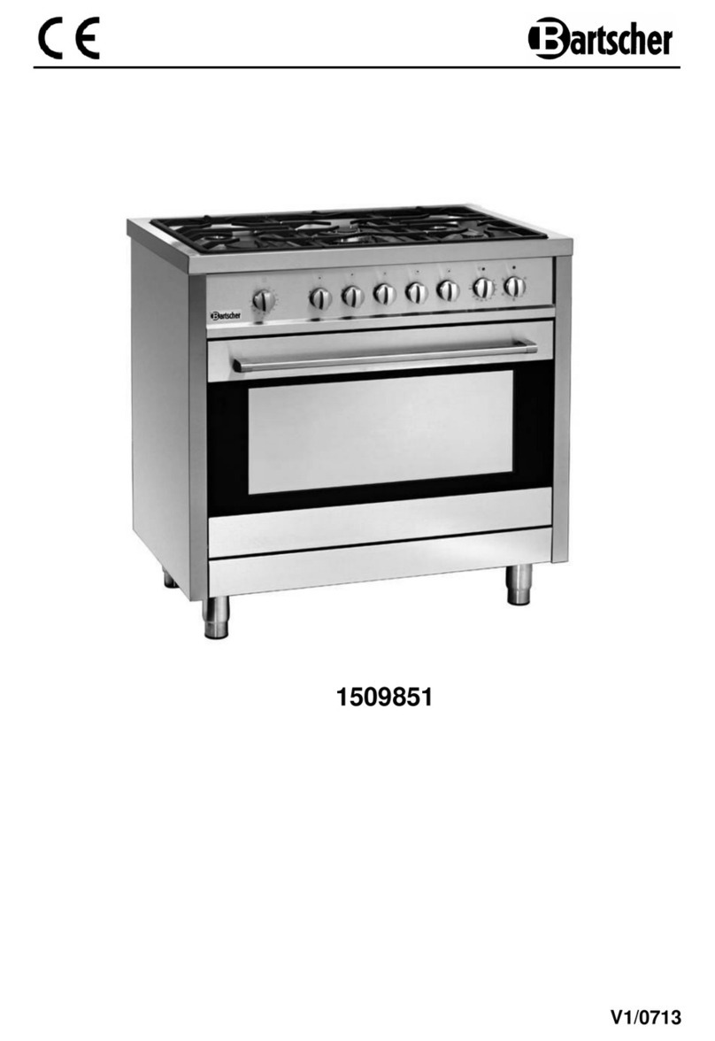 Bartscher 1509851 User manual