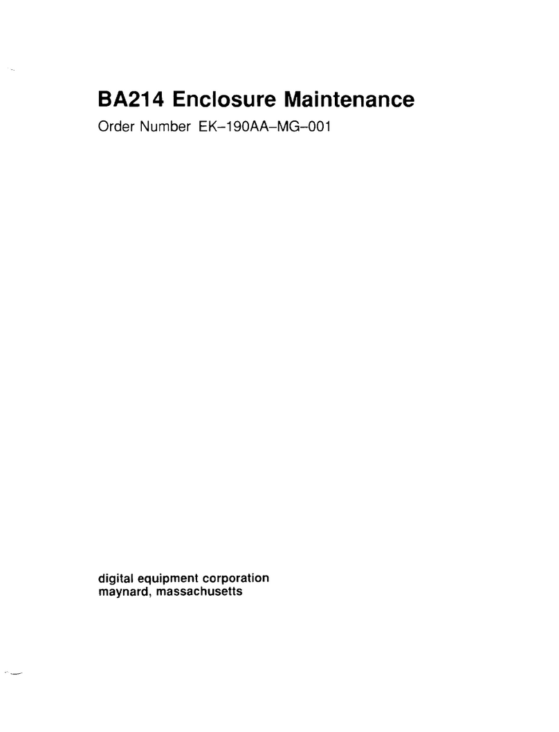 Digital Equipment BA214 Guide Digital Equipment BA214 Guide