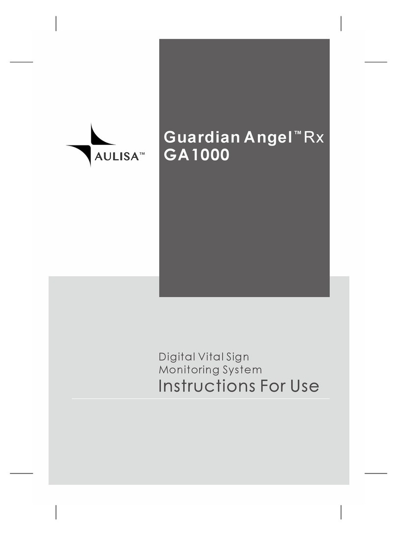 Aulisa Guardian Angel Rx GA1000 Instructions for use
