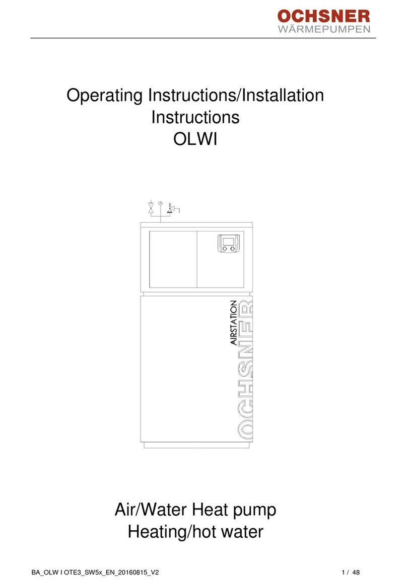 Ochsner OLWI 9 Operating instructions & installation instructions