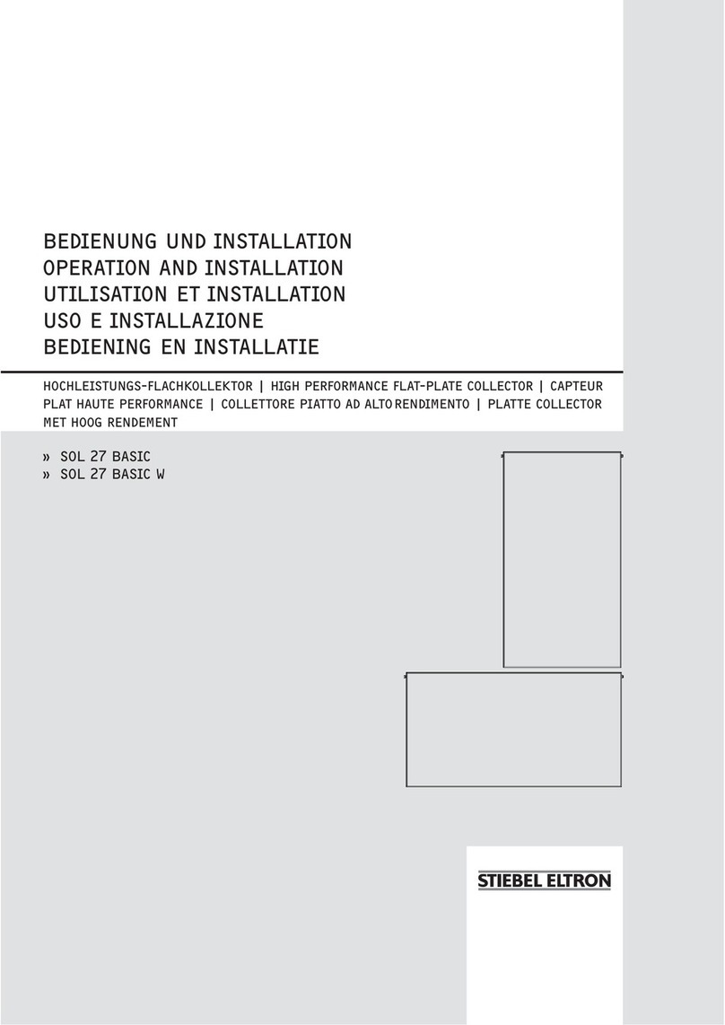 STIEBEL ELTRON SOL 27 BASIC Operation and installation