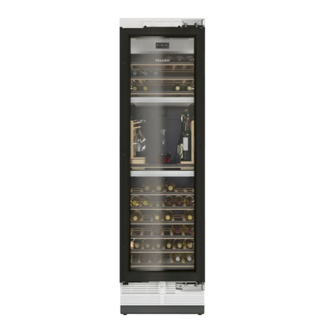 Miele KWT 2671 ViS Operating and installation instructions