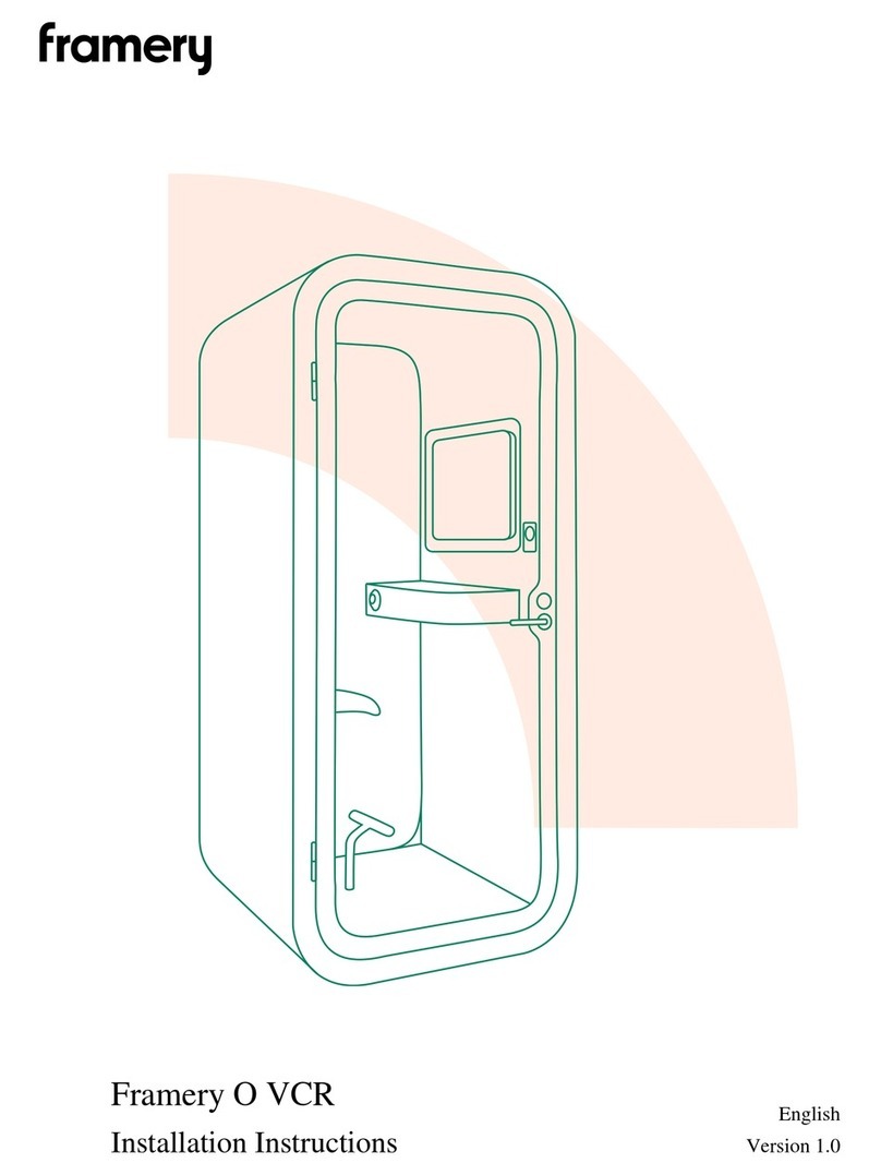 Framery O VCR User manual