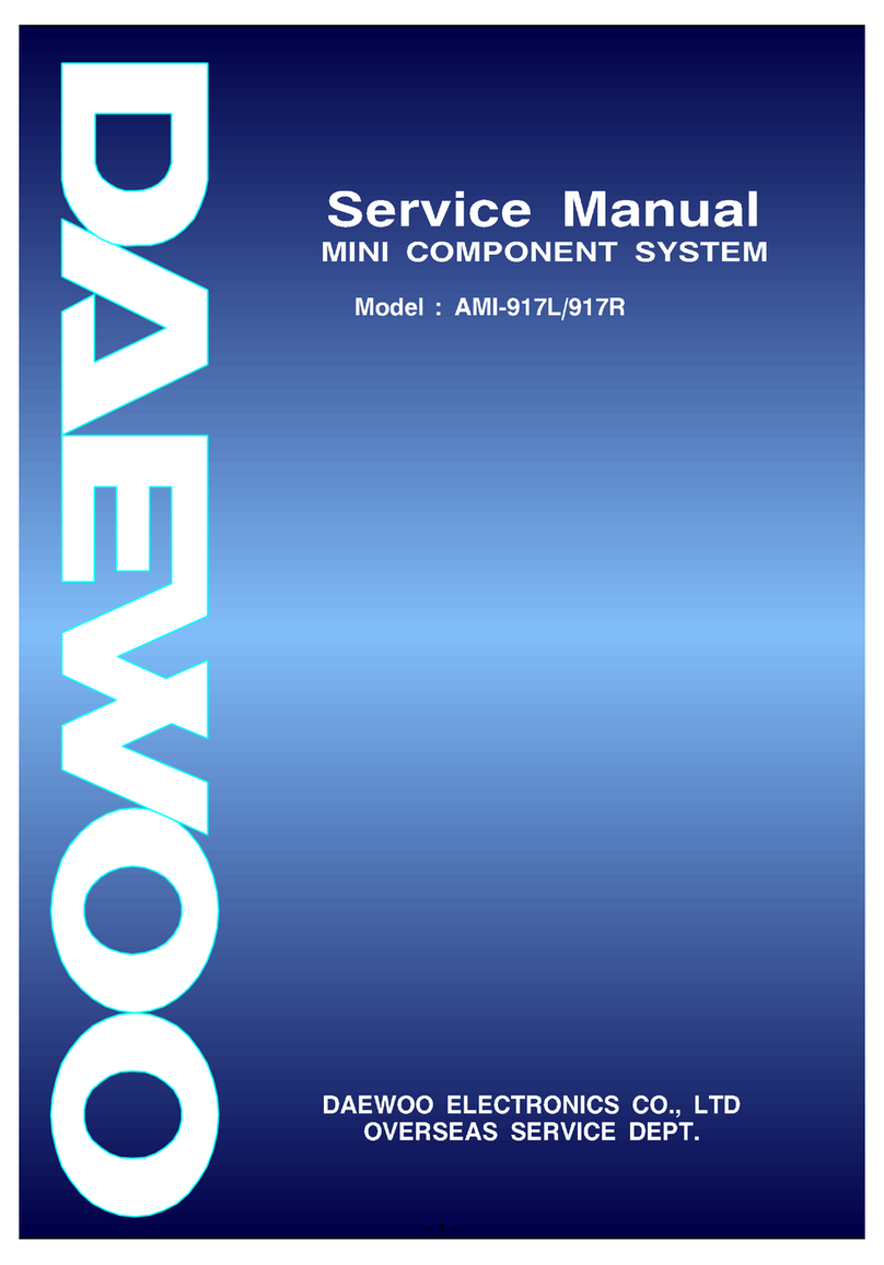 Daewoo AMI-917L Service manual
