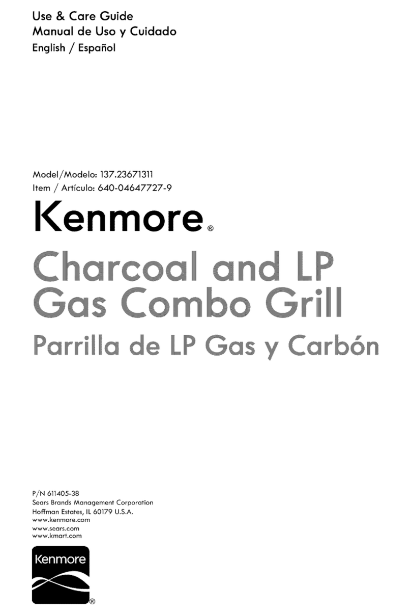 Kenmore 137.23671311 Use & care guide